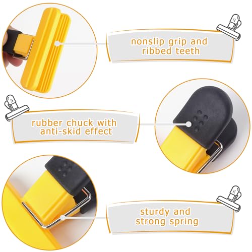 Tamaki 6 Pack Durable Plastic Chip Clips - Assorted Colors