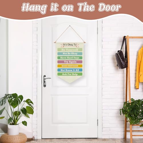 Inspirational Wall Banner for Kids - Positive Affirmation Decor