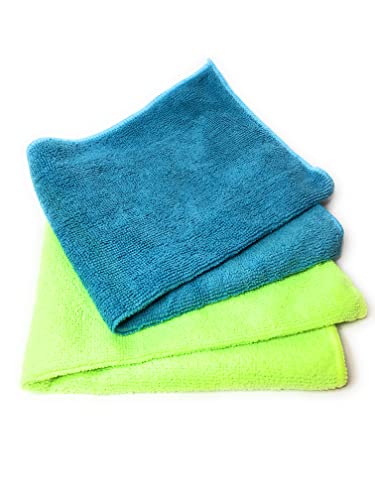 Driver's Choice Microfiber Cleaning Towels - 14x16 Inch, 2-Pack