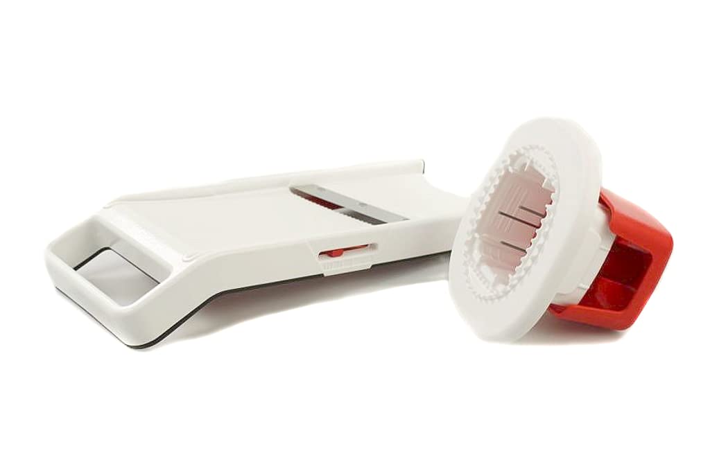 Tupperware Küchenstar 17576 Junior Chef Mandolin Grater White and Red