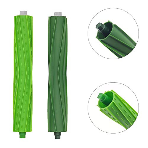 Replacement Rubber Brushes for iRobot Roomba i & E Series - 2 Pack