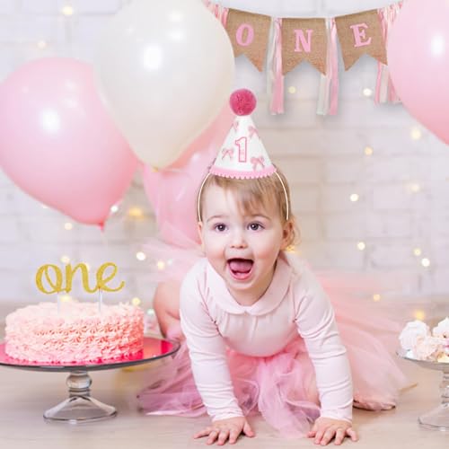 Boho 1st Birthday Hat for Girls & Boys - Yoolhamy Crown