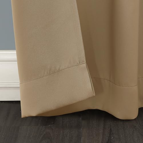 Sun Zero Easton Extra-Wide Blackout Curtain Panel for Sliding Doors