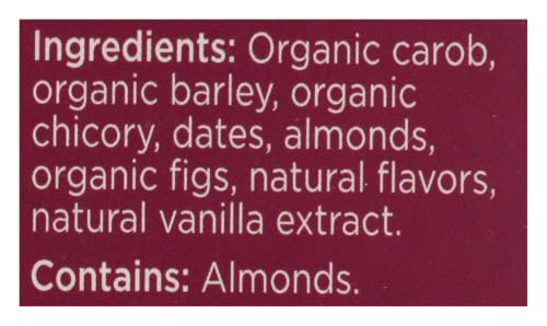 Teeccino Vanilla Nut Herbal Tea - Caffeine-Free Prebiotic Tea, 10 Bags