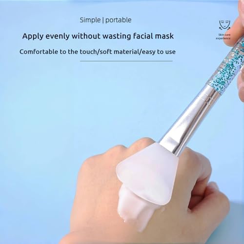 Silicone Face Mask Brush Set - 4 PCS Facial Applicator Tools