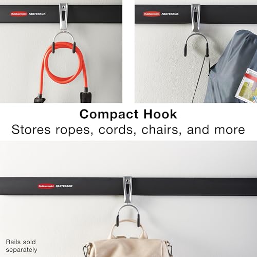 Rubbermaid FastTrack Compact Garage Hook for Cords & Ropes