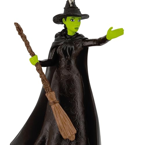 Hallmark Wicked Elphaba Christmas Ornament - Movie Gift, Green Skinned Witch