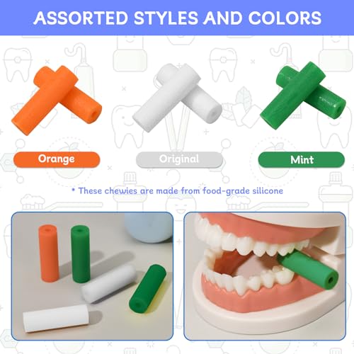 Ceonam 6-Pack Orthodontic Chewies for Invisible Aligners & Braces