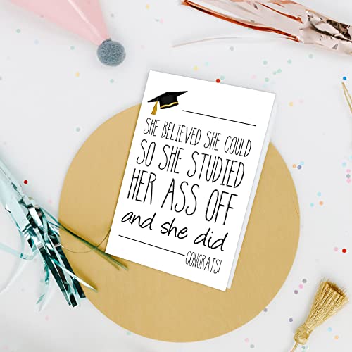 Nchigedy Graduation Card for Her - Celebrate Her Achievement