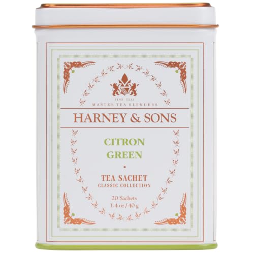 Harney & Sons Citron Green Tea - 20 Pyramid Sachets
