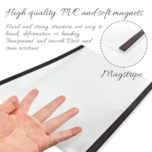 Nirvany 5 Pack Magnetic Photo Frames for Fridge 8.5x11