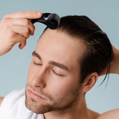Glemme 0.25mm Microneedle Derma Roller for Beard, Face, Hair, and Skin