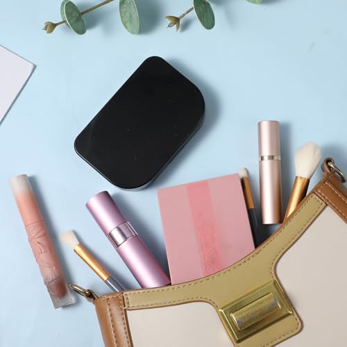 3-Pair False Eyelash Storage Case with Mirror, Portable Travel Lash Organizer