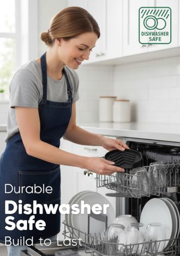 JIEFANYU Scrub Daddy Holder - Durable Silicone Sink Caddy (White)
