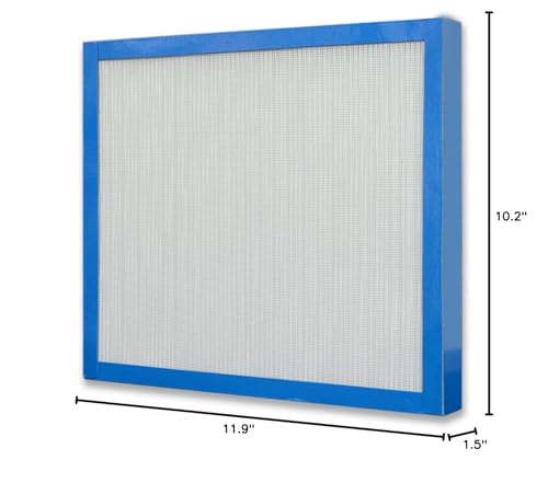PUREBURG AF-10FL Replacement Filter Compatible with HoMedics Total Clean AF-10, AP-15, AR-10 Air Purifiers, AP-15CRF / AF-15,H13 HEPA with Activated Carbon for Dust, Odor,