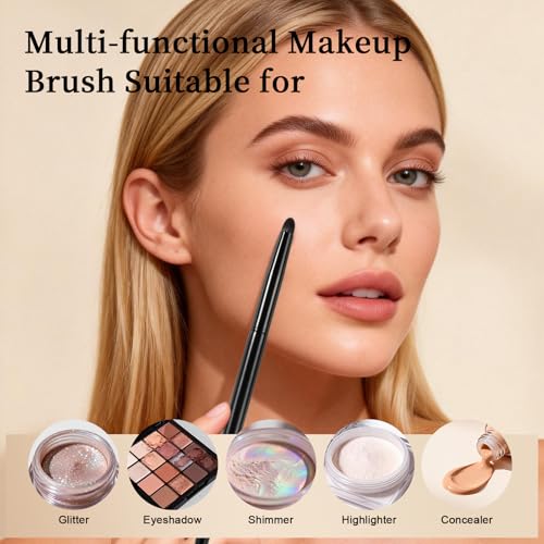 ACMEBEAUTY Pencil Eye Brush for Smudging & Precise Crease Application