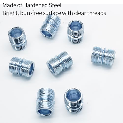 8-Pack Metal Rack Connectors for 18mm Wire Shelving