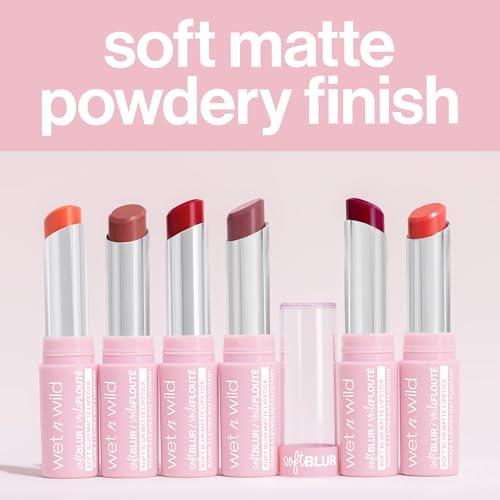 wet n wild Soft Blur Matte Lipstick - Apricot Smoothie