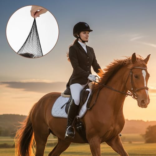 4 PCS Equestrian Hair Net Mesh Wig Caps Elastic Knot-Free Liner