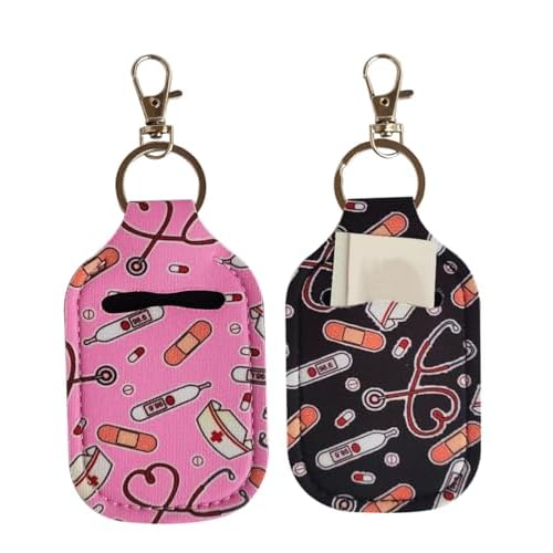2Pcs First Aid Bandage Holder, Travel Bandaid Case, Protable Bandaid Container Keychain, Bandage Aid Holder First Aid Accessory