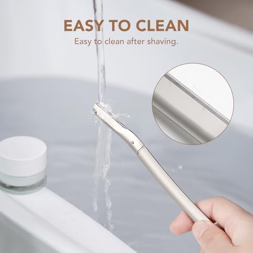 BoxedHome Eyebrow Razor with 11 Blades & Travel Case for Women and Men