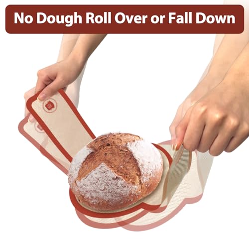 Koolstuffs Silicone Bread Sling for Dutch Oven - 2 Pack Oval & Round