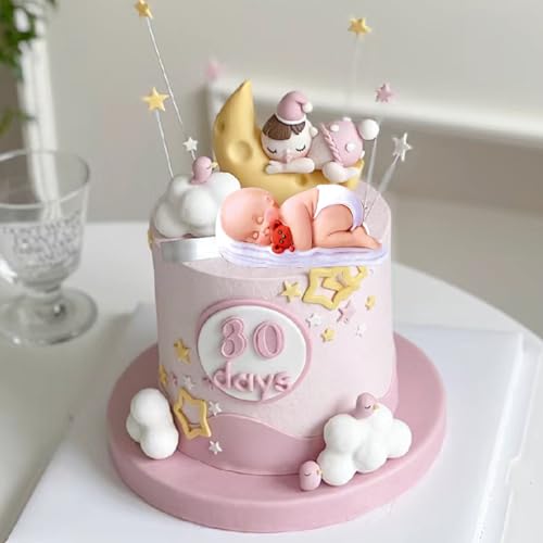 Sleeping Baby Silicone Fondant Mold for Cake Decorating
