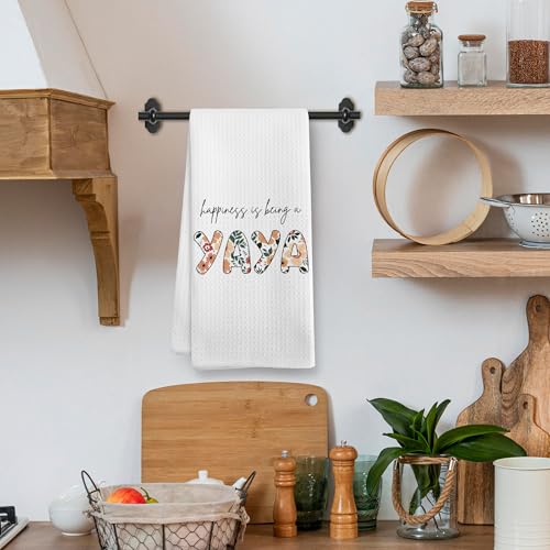 Yaya Floral Kitchen Dish Hand Tea Towel 16x24 Inch