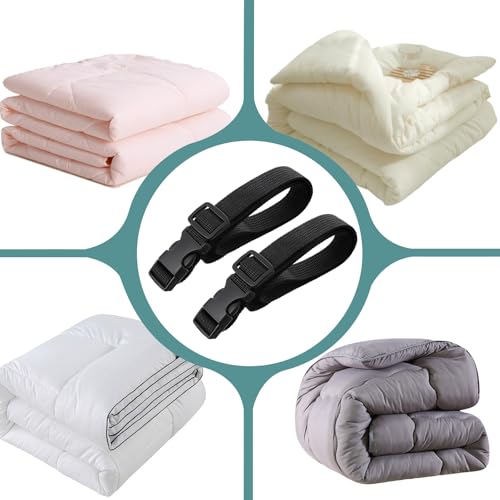 Bremorou Adjustable Mattress Moving Straps - 2 Pack, Heavy Duty Buckles