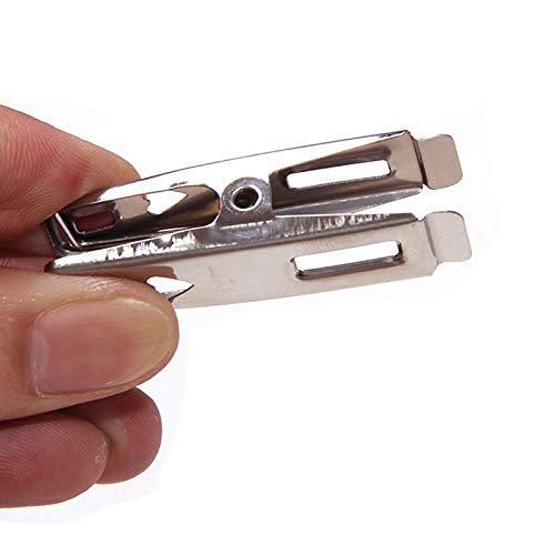 40 Pcs Stainless Steel Clothes Pins - 1.96 Inch Heavy Duty Laundry Clips