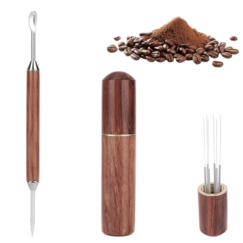 Professional Latte Art Pen & 6-Needle Espresso Stirrer Set
