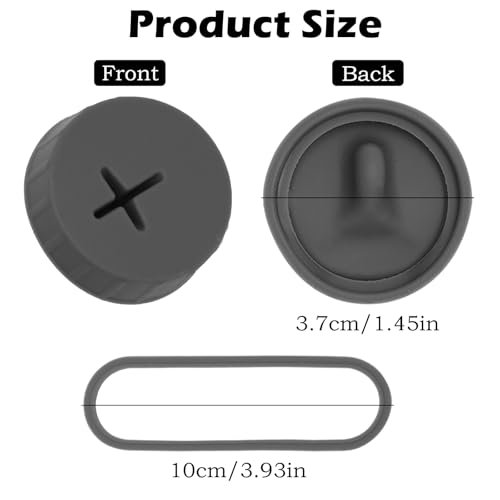 4Pcs Replacement Stopper Compatible with Owala FreeSip Sway Tumbler 30oz 40oz Water Bottles, Silicone Seal & Ring Set, Leak-Proof Stopper Insert and Cap Seal Replacement Accessories