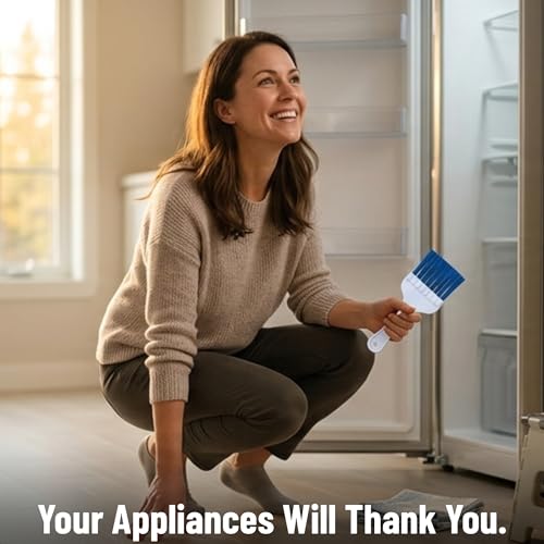 Midwest Hearth 1 Pack HVAC & Refrigerator Coil Cleaning Brush - Professional Fin Comb
