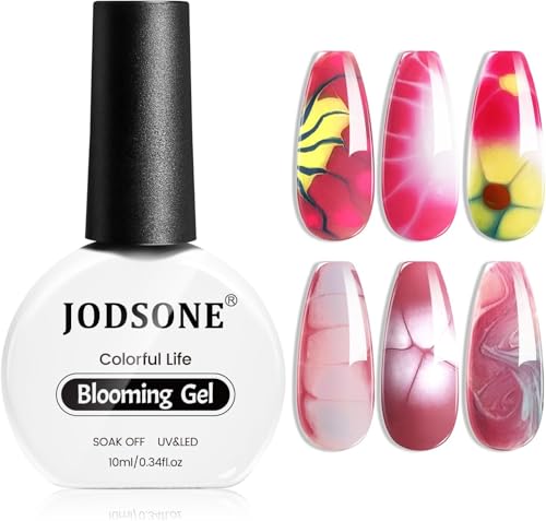 JODSONE 10ml Blooming Gel Nail Polish for Marble Watercolor Floral Art