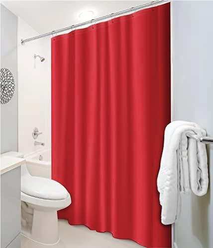 Home Expressions 70"x72" Waterproof PEVA Shower Curtain Liner with Magnets