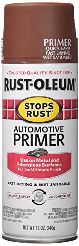 Rust-Oleum Stops Rust Automotive Primer Spray, 12 oz, Flat Red