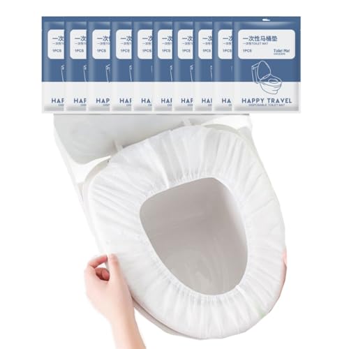 GAOGAO Disposable Toilet Seat Covers - 11 Pack Waterproof Travel Hygiene