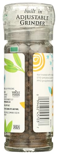 Fresh Ground Black Peppercorn Grinder - 1.55 oz by 365