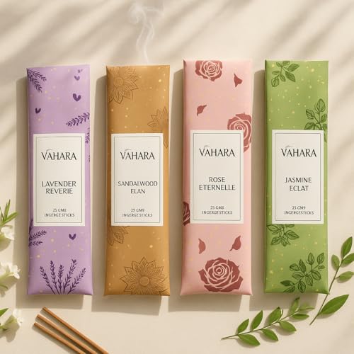 Bloom & Bliss Incense Sticks - Natural Long Burning Aroma for Meditation & Relaxation