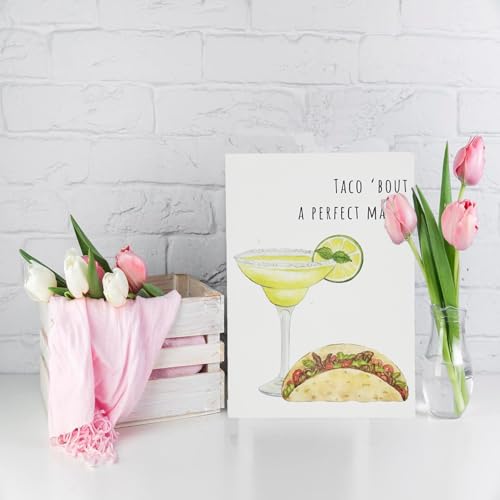 Funny Wedding Card for Bride and Groom - Taco 'Bout A Perfect Match