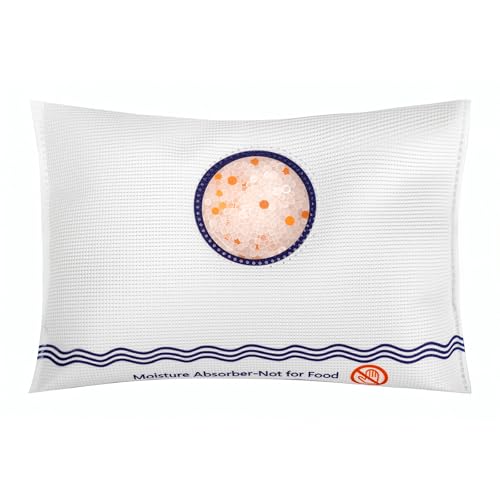 500g Rechargeable Silica Gel Desiccant Pack - Reusable Moisture Absorber