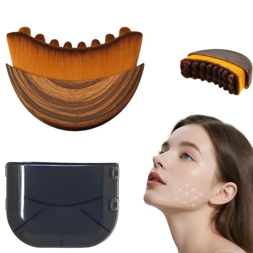 Sprsum Lymphatic Contour Face Brush & Soft Drainage Massager