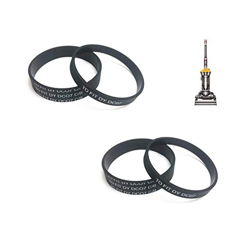 Dyson Vacuum Cleaner Replacement Belts - Compatible with DC04, DC07, DC14, DC33 (2 Sets)