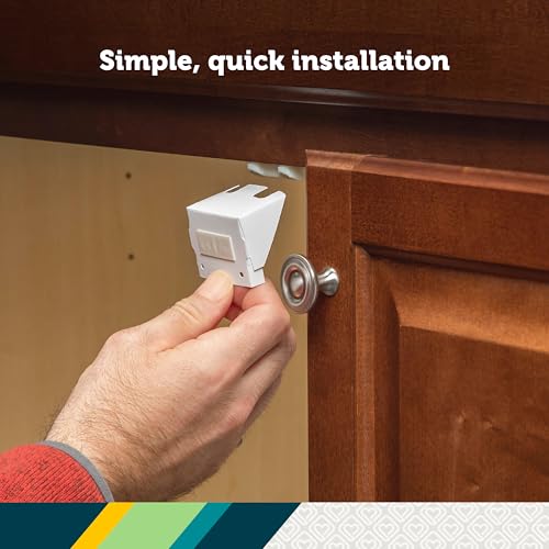 Safety 1st Spring-Loaded Cabinet and Drawer Latches, 10 Pack