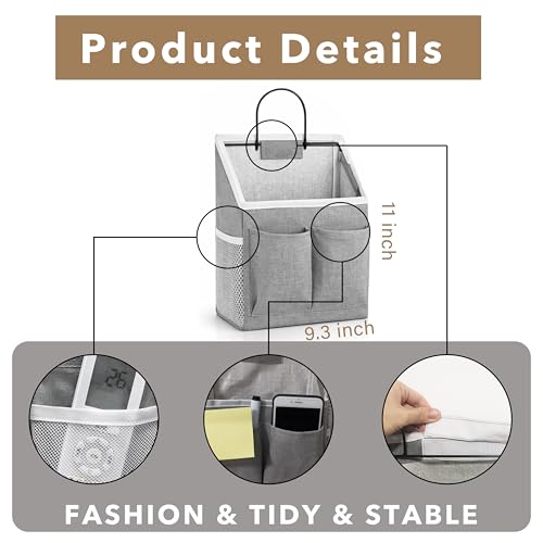 Kanrichu 2-Pack Wall Hanging Storage Baskets for Organizing