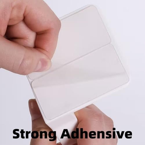 2PCS Adhesive Round Floating Wall Shelves, Drill-Free Storage Racks