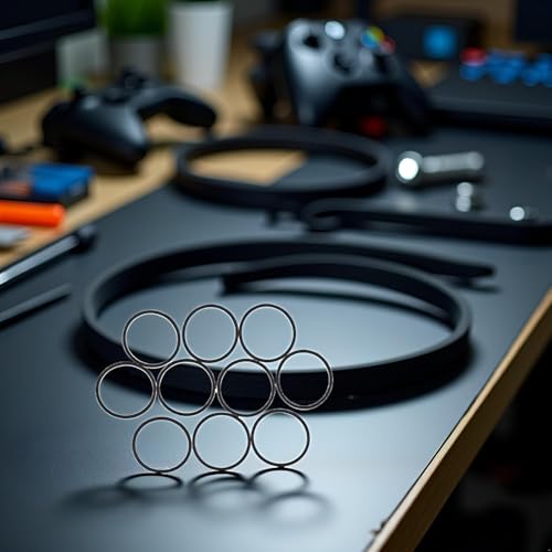 10-Pack Rubber Drive Belts for Xbox 360 Disk Drive and Rock Tumblers