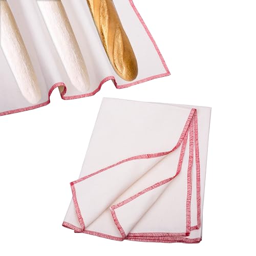 Extra Large Linen Bread Proofing Cloth 23.6x25.5 Inch