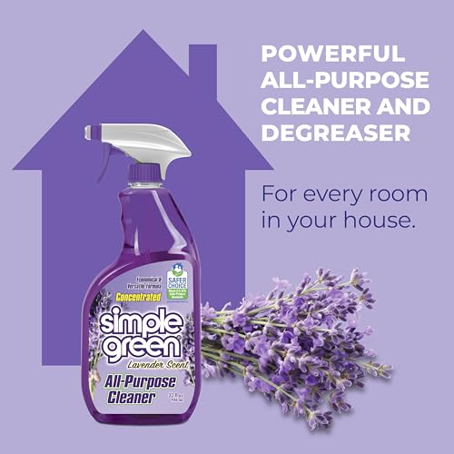 Simple Green AllPurpose Cleaner, 32 Fl Oz (Pack of 3), Lavender, 96 Fl Oz