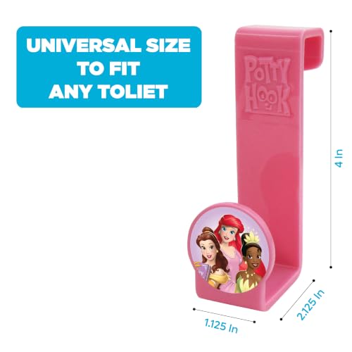 Disney Princess Potty Storage Hook - Easy Bathroom Solution